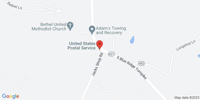 4225 Jacks Shop Rd, Rochelle, Virginia, VA, 22738-9997 Map