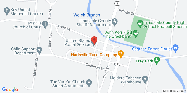 200 W Main St, Hartsville, Tennessee, TN, 37074-9998 Map