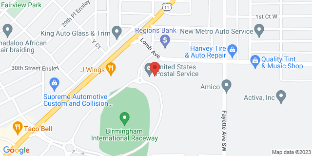 2801 Lomb Ave, Birmingham, Alabama, AL, 35208-4825 Map