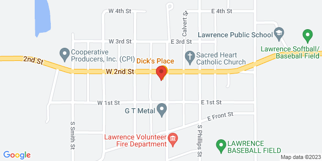 140 N Calvert St, Lawrence, Nebraska, NE, 68957-9731 Map