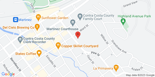 815 Court St, Martinez, California, CA, 94553-9991 Map