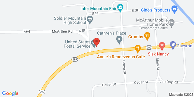 44160 State Highway 299 E Ste 1, Mcarthur, California, CA, 96056-9998 Map