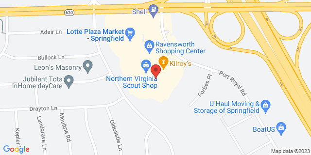 5242 Port Royal Rd, Springfield, Virginia, VA, 22151-2124 Map