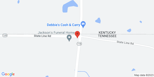 3640 State Line Rd, Dukedom, Tennessee, TN, 38226-9998 Map