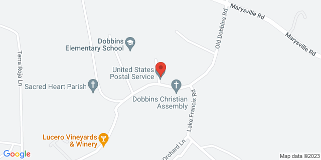 10375 Old Dobbins Rd, Dobbins, California, CA, 95935-9998 Map