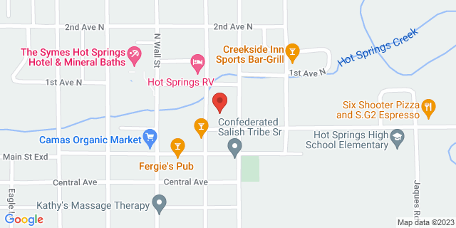 111 Spring St, Hot Springs, Montana, MT, 59845-9998 Map