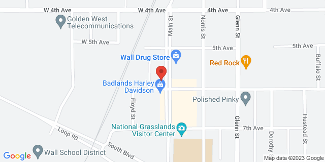 529 Main St, Wall, South Dakota, SD, 57790-9998 Map