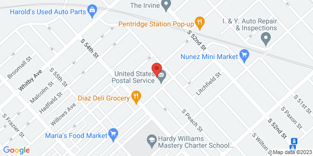 5311 Florence Ave, Philadelphia, Pennsylvania, PA, 19143-9998 Map