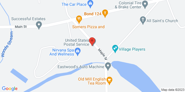 28 Maple St, Somersville, Connecticut, CT, 06072-9992 Map