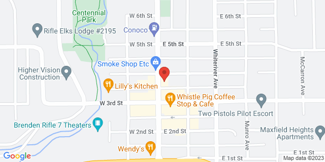 330 Railroad Ave, Rifle, Colorado, CO, 81650-9800 Map