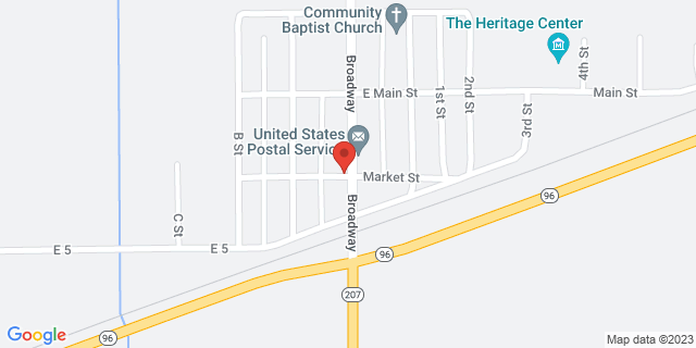 208 Broadway St, Crowley, Colorado, CO, 81033-9900 Map