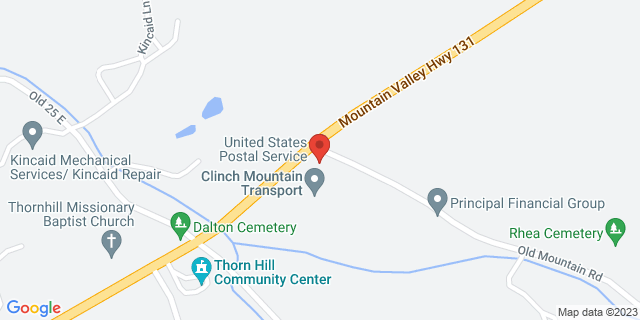 108 Old Mountain Rd, Thorn Hill, Tennessee, TN, 37881-9998 Map