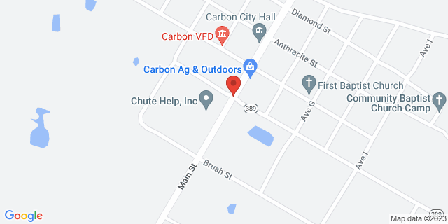 1 Main St, Carbon, Texas, TX, 76435-9802 Map