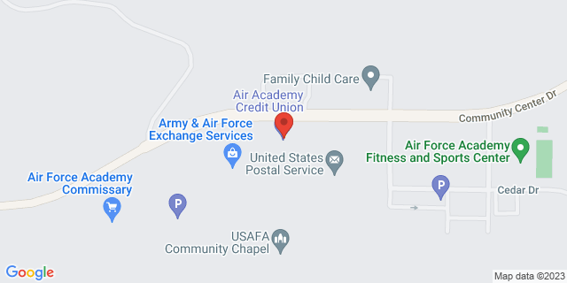 5136 Community Center Dr, Usaf Academy, Colorado, CO, 80840-3099 Map