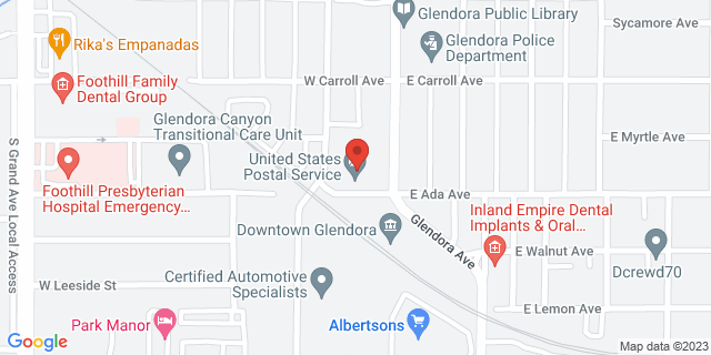 255 S Glendora Ave, Glendora, California, CA, 91740-9998 Map