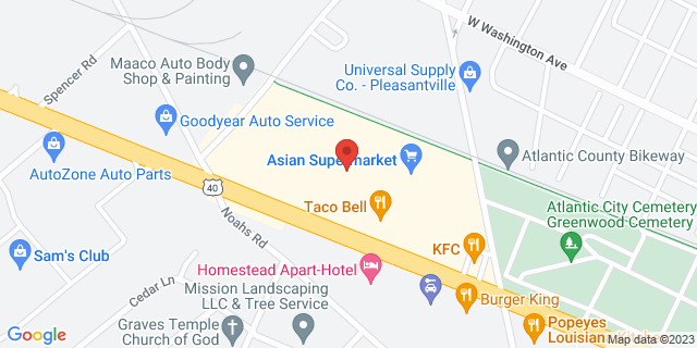 752 Black Horse Pike, Pleasantville, New Jersey, NJ, 08232-9998 Map