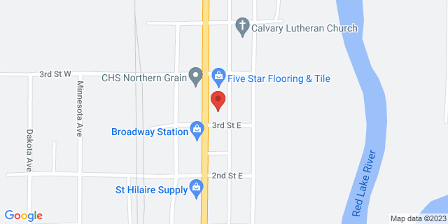 302 N Broadway, Saint Hilaire, Minnesota, MN, 56754-9998 Map