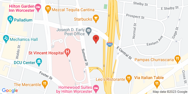 4 E Central St, Worcester, Massachusetts, MA, 01613-9998 Map