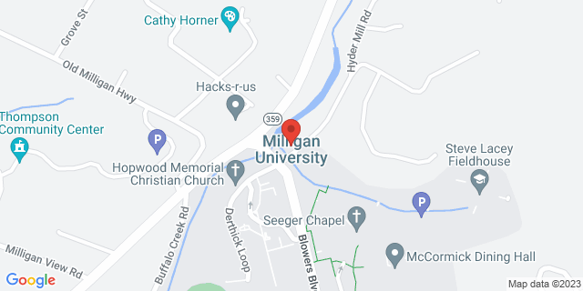 101 Neth Dr, Milligan College, Tennessee, TN, 37682-5002 Map