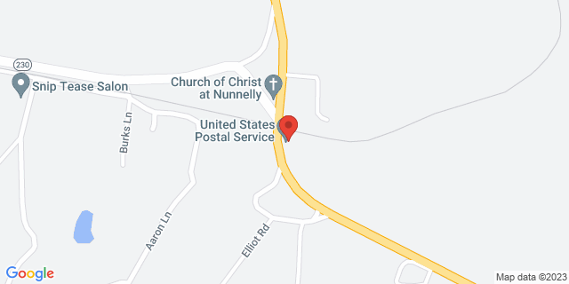 3250 Highway 48 N, Nunnelly, Tennessee, TN, 37137-9998 Map