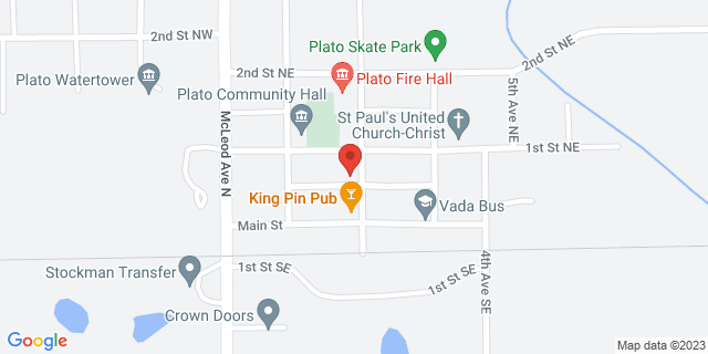 16 2Nd Ave Ne, Plato, Minnesota, MN, 55370-5448 Map