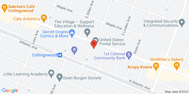 970 Haddon Ave, Collingswood, New Jersey, NJ, 08108-9998 Map