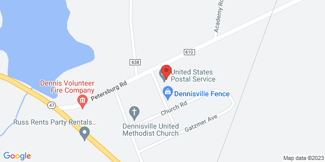 24 Hall Ave, Dennisville, New Jersey, NJ, 08214-9998 Map