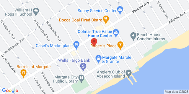 8 S Franklin Ave, Margate City, New Jersey, NJ, 08402-9998 Map