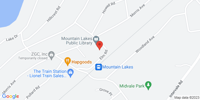 13 Elm Rd, Mountain Lakes, New Jersey, NJ, 07046-9998 Map