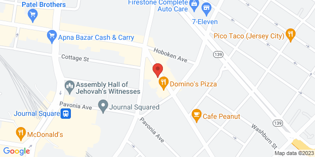 645 Newark Ave, Jersey City, New Jersey, NJ, 07306-9991 Map