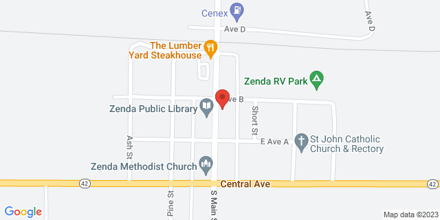 210 N Main St, Zenda, Kansas, KS, 67159-9998 Map