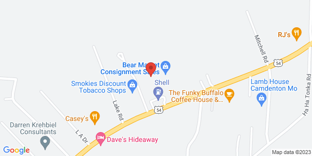 625 W Us Highway 54, Camdenton, Missouri, MO, 65020-9998 Map