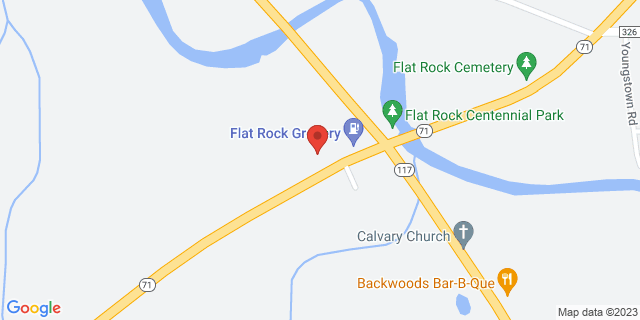 21447 Al Highway 71, Flat Rock, Alabama, AL, 35966-5109 Map