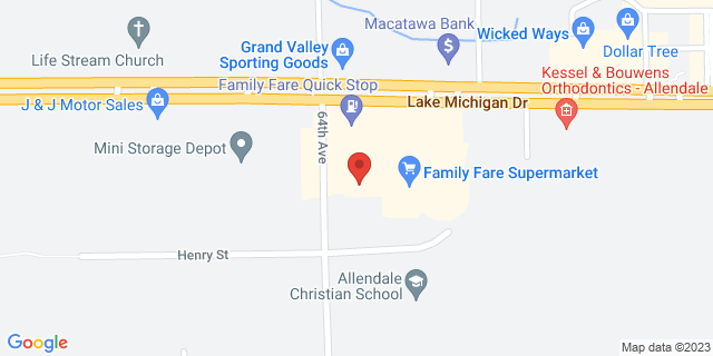 6370 Lake Michigan Dr Ste 800, Allendale, Michigan, MI, 49401-8078 Map