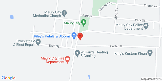 116 N Broadway St, Maury City, Tennessee, TN, 38050-5000 Map