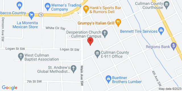 500 Main Ave Sw, Cullman, Alabama, AL, 35055-4736 Map