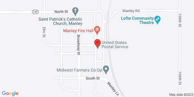 107 Main St, Manley, Nebraska, NE, 68403-3000 Map