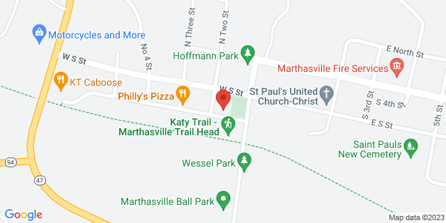 105 Depot St, Marthasville, Missouri, MO, 63357-9998 Map