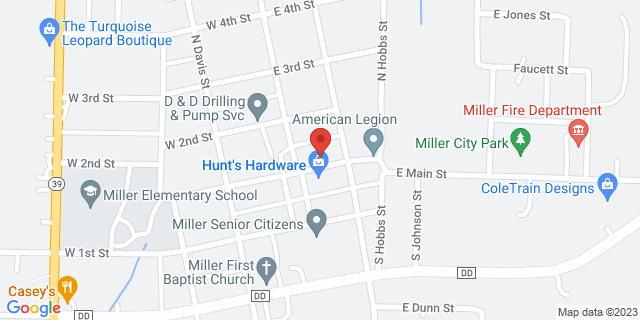 210 E Main St, Miller, Missouri, MO, 65707-9998 Map