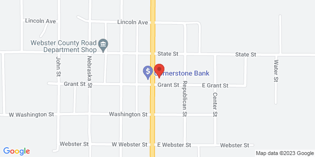 400 University Ave, Guide Rock, Nebraska, NE, 68942-8029 Map