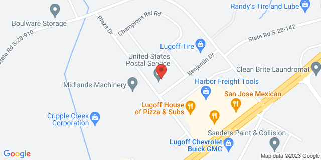 40 Plaza Dr, Lugoff, South Carolina, SC, 29078-8637 Map