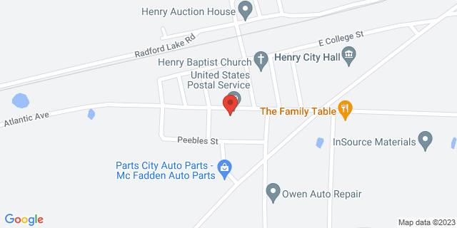 191 Atlantic Ave, Henry, Tennessee, TN, 38231-9998 Map