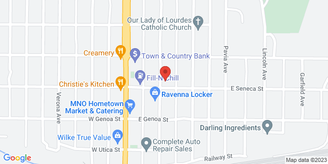 401 Milan Ave, Ravenna, Nebraska, NE, 68869-9998 Map