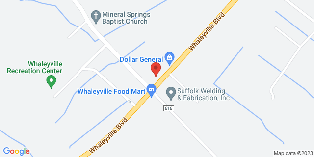 6425 Whaleyville Blvd, Suffolk, Virginia, VA, 23438-9998 Map