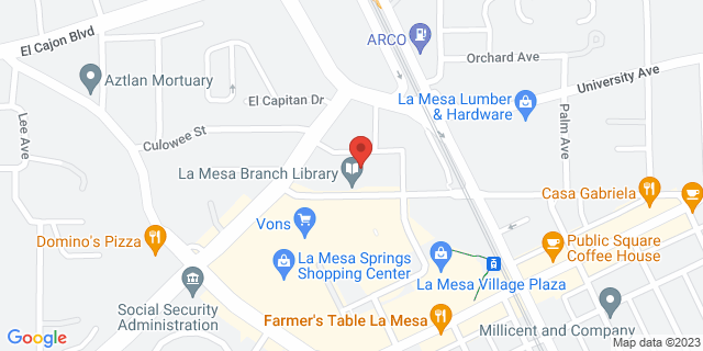 8064 Allison Ave, La Mesa, California, CA, 91942-9994 Map