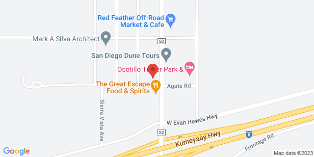 1153 N Imperial Hwy, Ocotillo, California, CA, 92259-9800 Map