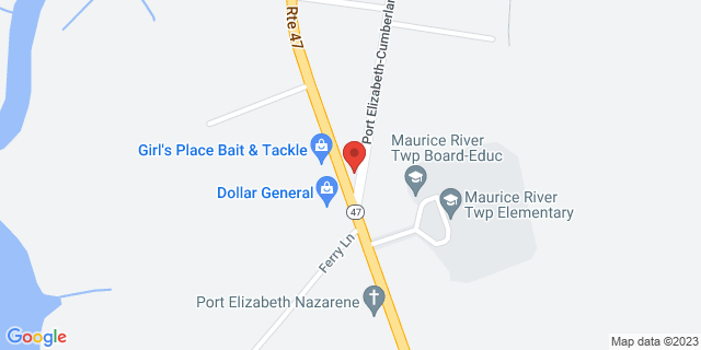 3575 Route 47, Port Elizabeth, New Jersey, NJ, 08348-9998 Map