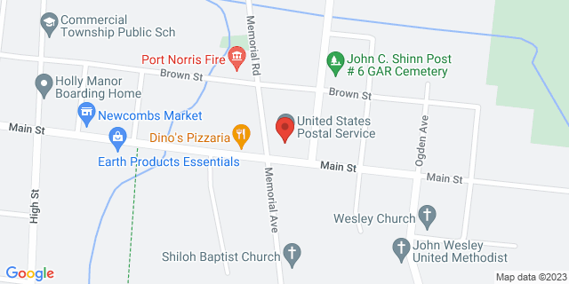 1770 Main St, Port Norris, New Jersey, NJ, 08349-9998 Map