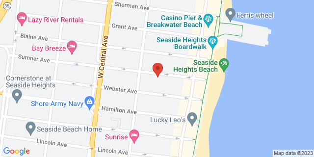 55 Sumner Ave, Seaside Heights, New Jersey, NJ, 08751-9998 Map