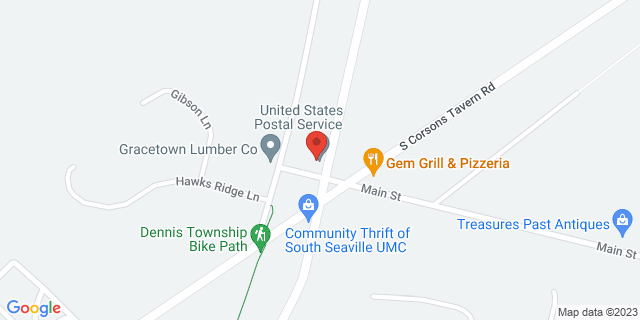 493 Kings Hwy, South Seaville, New Jersey, NJ, 08246-9998 Map